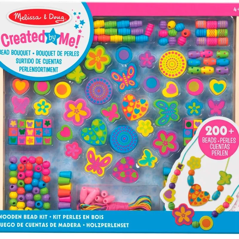 SELECCION DRIM Juegos De Madera-Pack Cuentas de Madera Pulseras