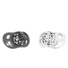 Pack de 2 Chupetes de Silicona 0-6 meses Blanc/Ngr*TWISTSHAKE Online