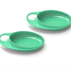 Pack de 2 Cuencos de Destete Verde*NUVITA Hot