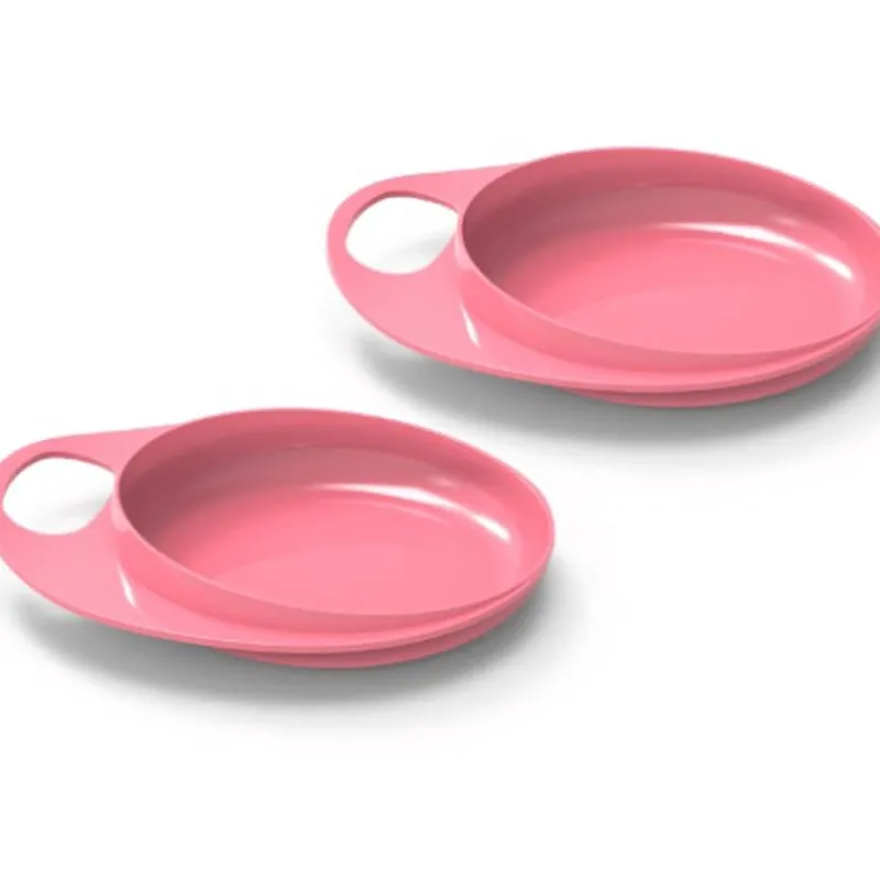 Pack de 2 Cuencos de Destete Rosa*NUVITA New