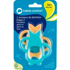 Pack de 2 mordedores Etapa 2*BEBE CONFORT Discount