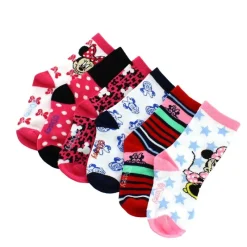 DISNEY Accesorios Y Complementos De Baño-Pack de 6 pares de calcetines Minnie 5-6 años