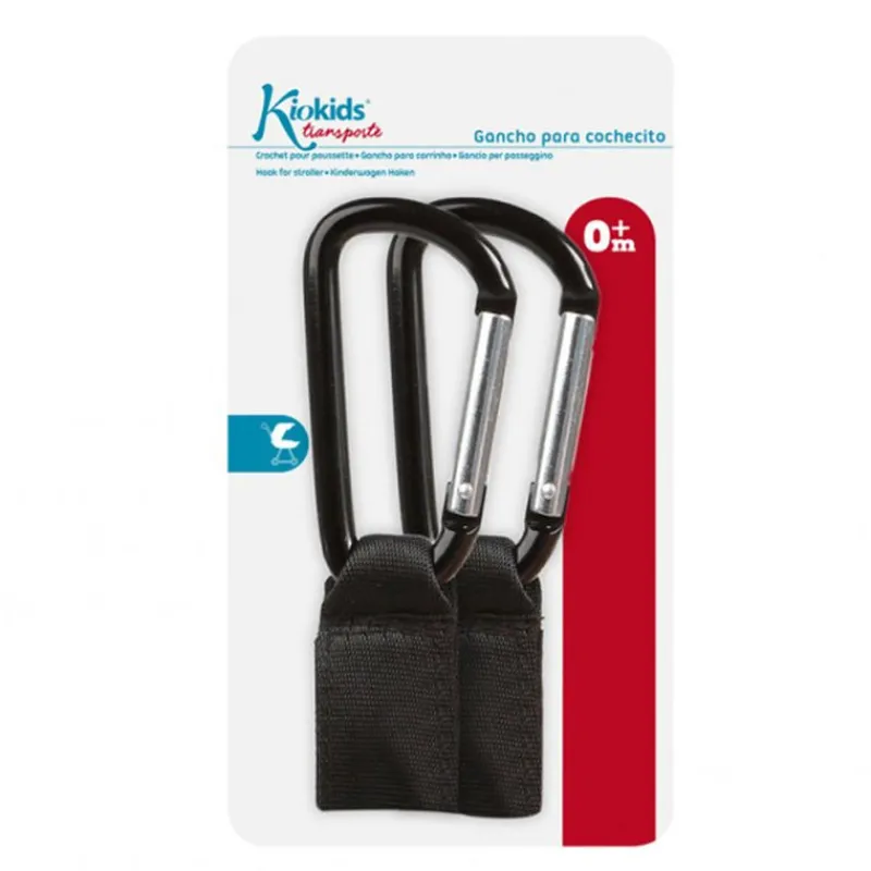 Pack de 2 Unidades Mini Mosquetones*KIOKIDS New