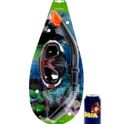 DRIM DISCOUNT Aire Libre-Pack de Buceo de Adultos con Gafas y Tubo Respirador