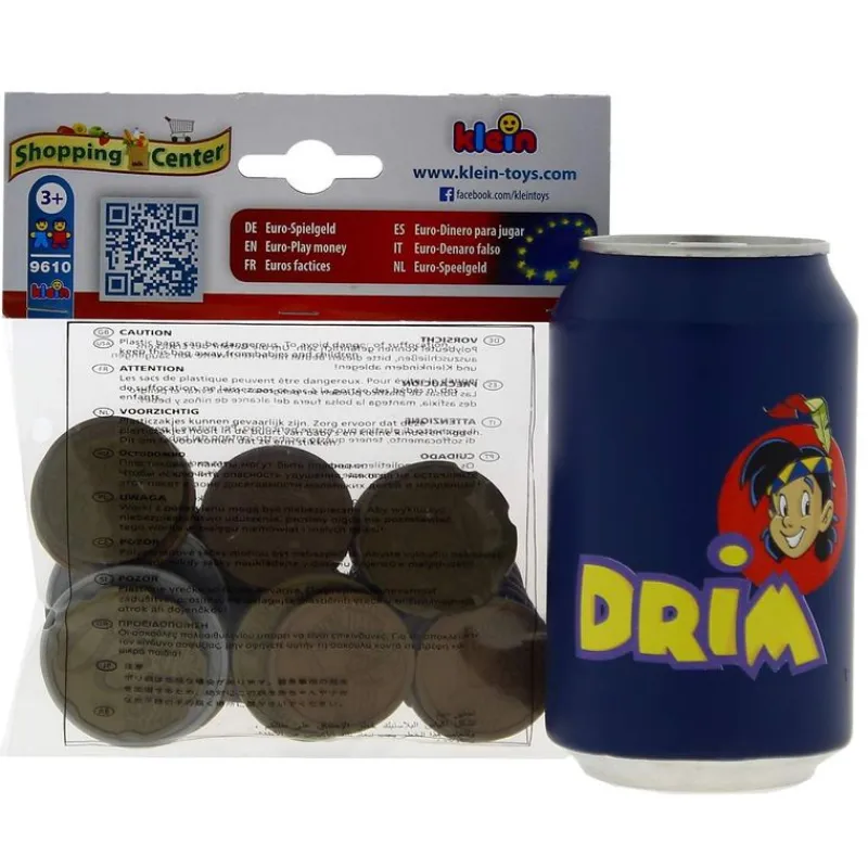 THEO KLEIN Juegos Y Juguetes De Imitación-Pack de Monedas Euro para Jugar