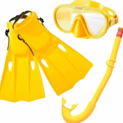 Pack Gafas + Aletas + Tubo Natación Surtido*INTEX Best