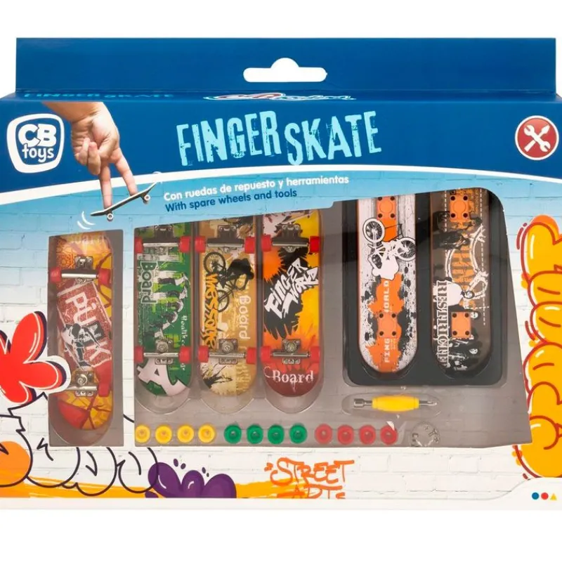 COLOR BABY Figuras Y Figuras De Acción-Pack Monopatín Mini Dedo