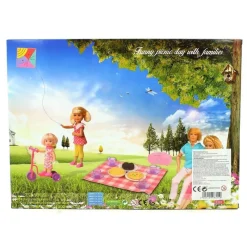 DRIM DISCOUNT Muñecas-Pack Muñecos Defa Lucy Familia de Picnic
