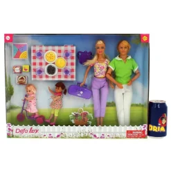 DRIM DISCOUNT Muñecas-Pack Muñecos Defa Lucy Familia de Picnic