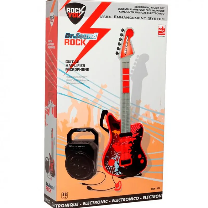 CLAUDIO REIG Instrumentos Musicales-Pack Musical Electrónico Guitarra + Bafle Real