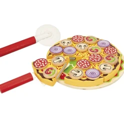 COLOR BABY Juegos De Madera-Pack Pizza de Madera