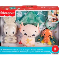 FISHER PRICE Regalos De Nacimiento|Primera Infancia Y Preescolar-Pack Regalo Muchos Sentidos