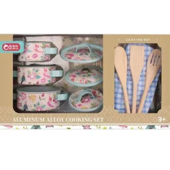 Pack Utensilios Cocina Infantil Aluminio*DRIM DISCOUNT New