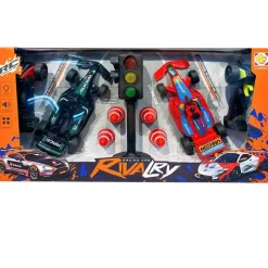 DRIM DISCOUNT Coches Radio Control (R/C)-Pack Vehículo Formula 1 Semáfoto R/C Escala 1:20
