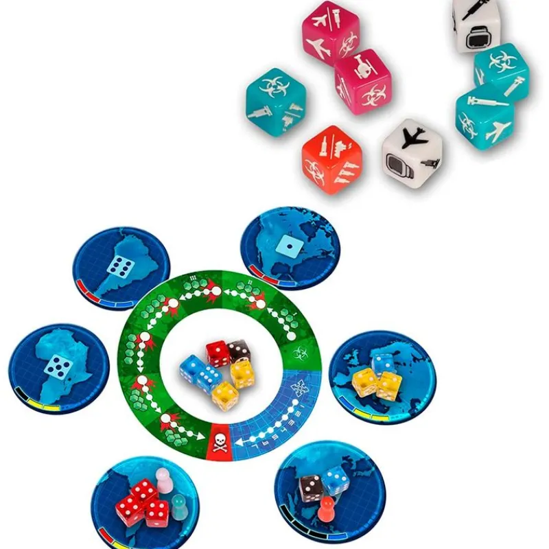 ASMODEE Juegos Para Expertos-Pandemic: La Cura Juego de Mesa