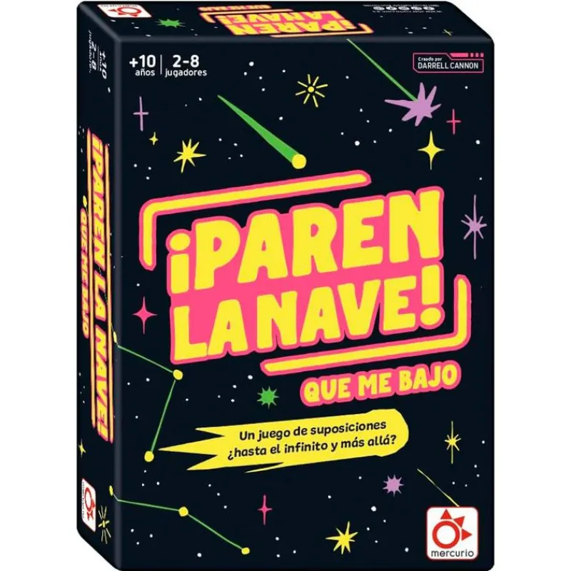 MERCURIO Amigos Y Familia-Paren la Nave Juego de Mesa