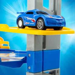 MOLTO Vehículos, Trenes Y Parkings-Parking 2 Plantas + Pista Looping