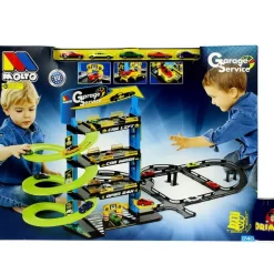 MOLTO Vehículos, Trenes Y Parkings-Parking 4 Plantas con Pistas