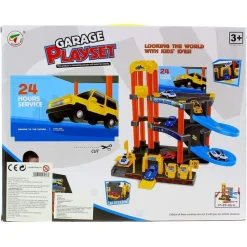 DRIM DISCOUNT Vehículos, Trenes Y Parkings-Parking de Coches 38x30x7.5 cm