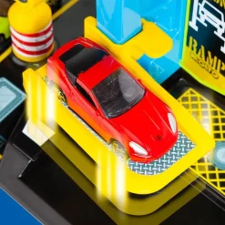 MOLTO Vehículos, Trenes Y Parkings-Parking Infantil 3 Plantas con Pistas