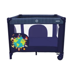 Parque bebé cuadrado Azul marino*ASALVO New
