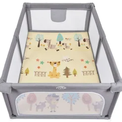 Parque bebé XL +Alfombra 180*120 Zebra/ Jirafa*MS Best
