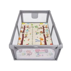 Parque bebé XL +Alfombra 180*120 Zebra/ Jirafa*MS Best