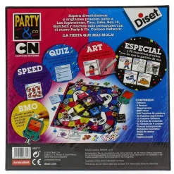 DISET Juegos De Mesa-Party & Co Cartoon Network
