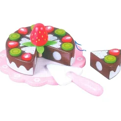 DRIM DISCOUNT Juegos De Madera|Juegos Y Juguetes De Imitación-Pastel de Madera Infantil