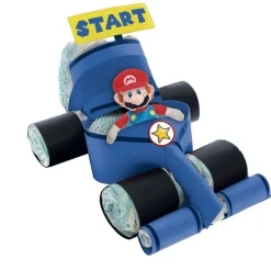 Pastel de pañales Coche Kart S. Mario*EXCLUSIVO DRIM Discount
