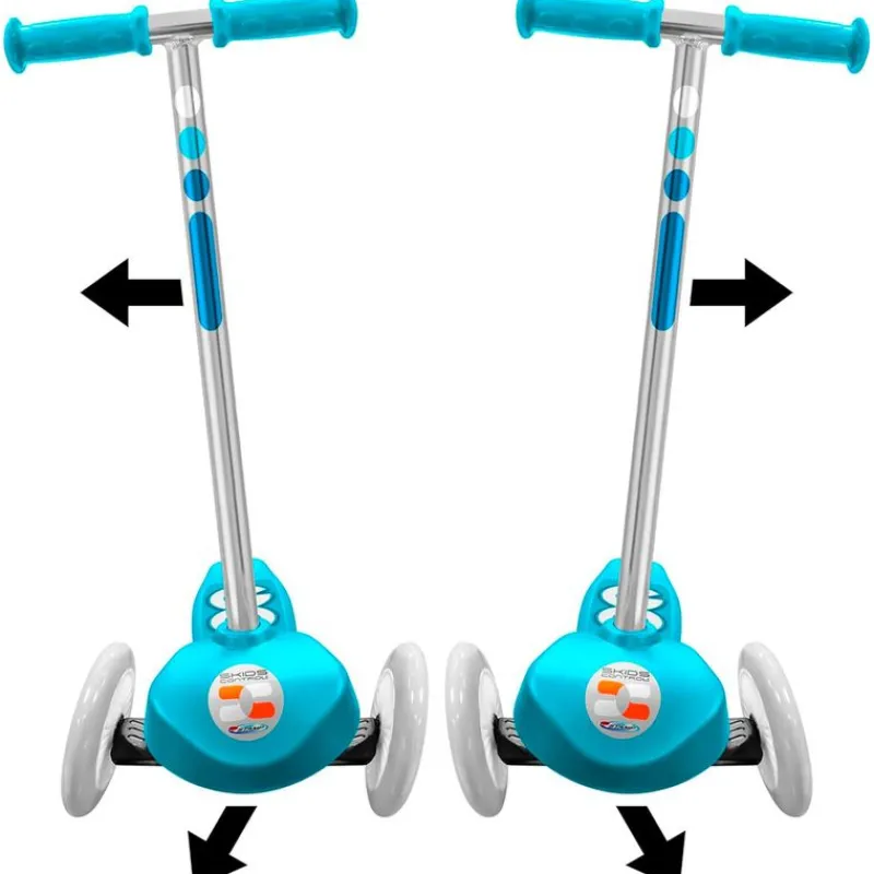 STAMP Bicicletas, Correpasillos Y Triciclos-Patinete 3 Ruedas Flex Azul