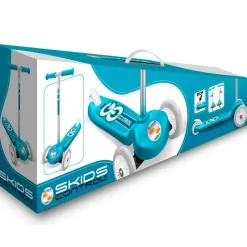 STAMP Bicicletas, Correpasillos Y Triciclos-Patinete 3 Ruedas Flex Azul