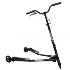 SELECCION DRIM Bicicletas, Correpasillos Y Triciclos-Patinete Doble Rueda 125mm Negro