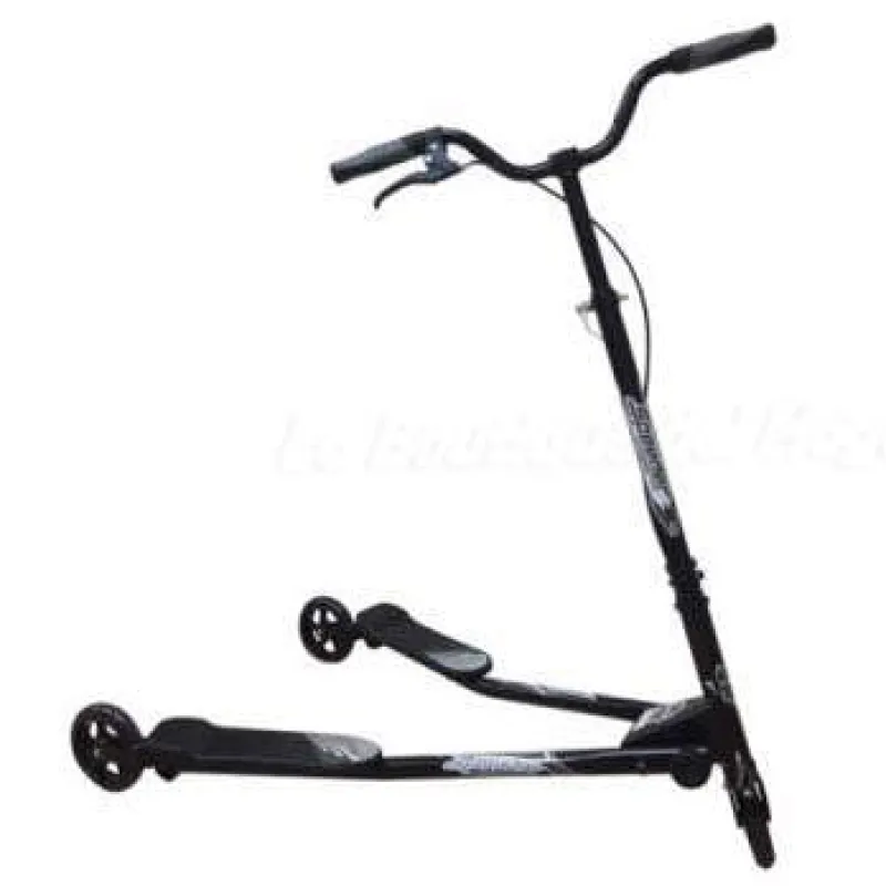 SELECCION DRIM Bicicletas, Correpasillos Y Triciclos-Patinete Doble Rueda 125mm Negro
