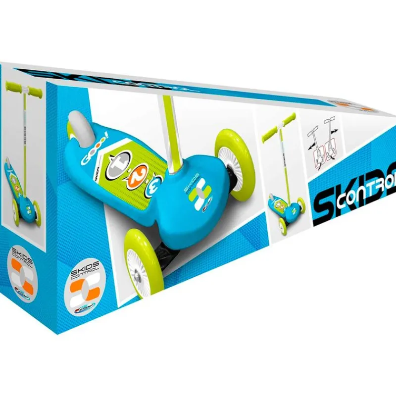 SELECCION DRIM Bicicletas, Correpasillos Y Triciclos-Patinete Flex 3 Ruedas Azul