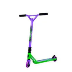 SELECCION DRIM Bicicletas, Correpasillos Y Triciclos-Patinete Freestyle Acrobático Verde y Violeta