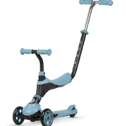 SELECCION DRIM Bicicletas, Correpasillos Y Triciclos-Patinete Qplay Sema 5 en 1 Azul