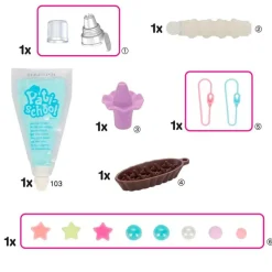 EPOCH Manualidades-Pati-School Kit Creación Pastel