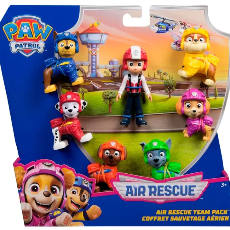 SPIN MASTER Figuras Y Figuras De Acción-Patrulla Canina Air Rescue Pack 7 Figuras
