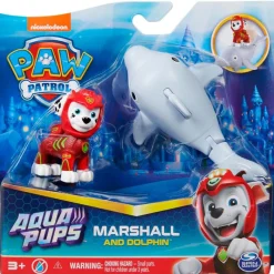 Patrulla Canina Aqua Pups Marshall + Delfín*SPIN MASTER Sale