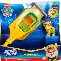 SPIN MASTER Figuras Y Figuras De Acción-Patrulla Canina Aqua Pups Vehículo Rubble
