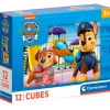 CLEMENTONI Puzzles Y Construcciones-Patrulla Canina Cubos 12 Piezas