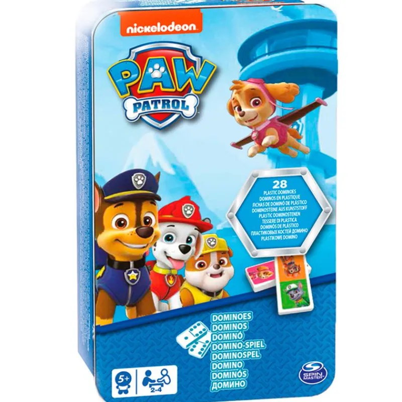 SPIN MASTER Juegos De Mesa-Patrulla Canina Dominó