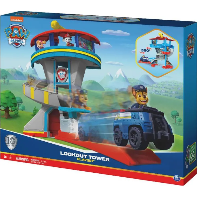 SPIN MASTER Figuras Y Figuras De Acción-Patrulla Canina Playset Torre de Control