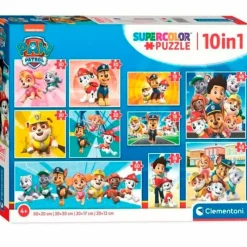 Patrulla Canina Puzzle 10 en 1*CLEMENTONI Clearance