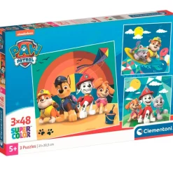 Patrulla Canina Puzzle 3x48 Piezas*CLEMENTONI Sale