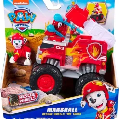 SPIN MASTER Figuras Y Figuras De Acción-Patrulla Canina Rescue Wheels Vehículo Marshall