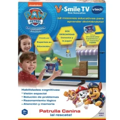VTECH Electrónicos-Patrulla Canina V.Smile TV Consola New Generation