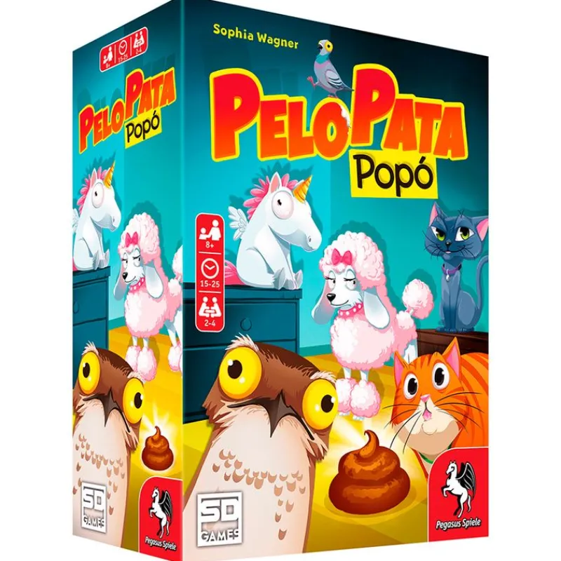 Pelo Pata Popo Juego Mesa*SD GAMES New