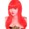 DRIM DISCOUNT Disfraces Y Complementos|Disfraces Y Complementos-Peluca Larga Lisa Roja
